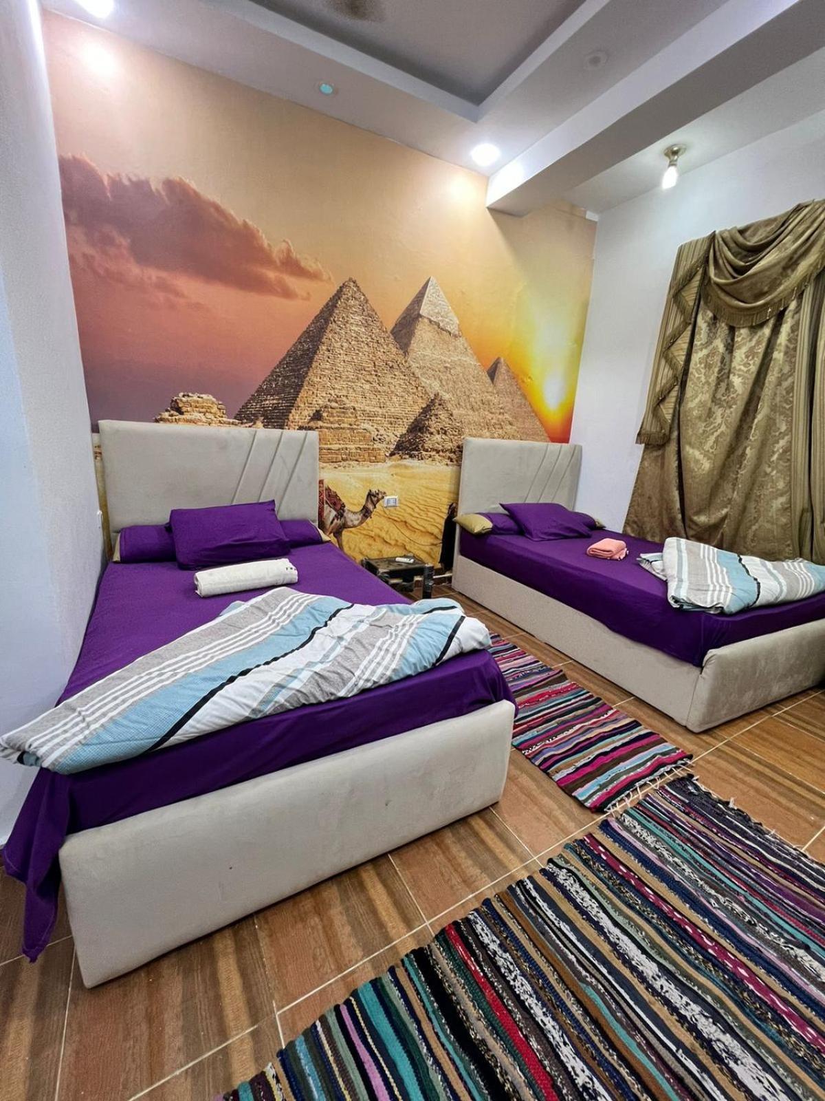 Jana Pyramids View In 3 Bed and Breakfast Kafret el-Gabal Exteriör bild