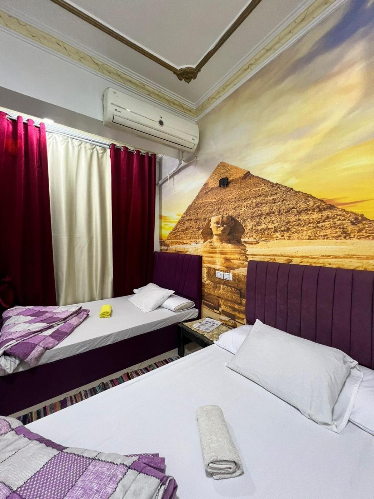 Jana Pyramids View In 3 Bed and Breakfast Kafret el-Gabal Exteriör bild