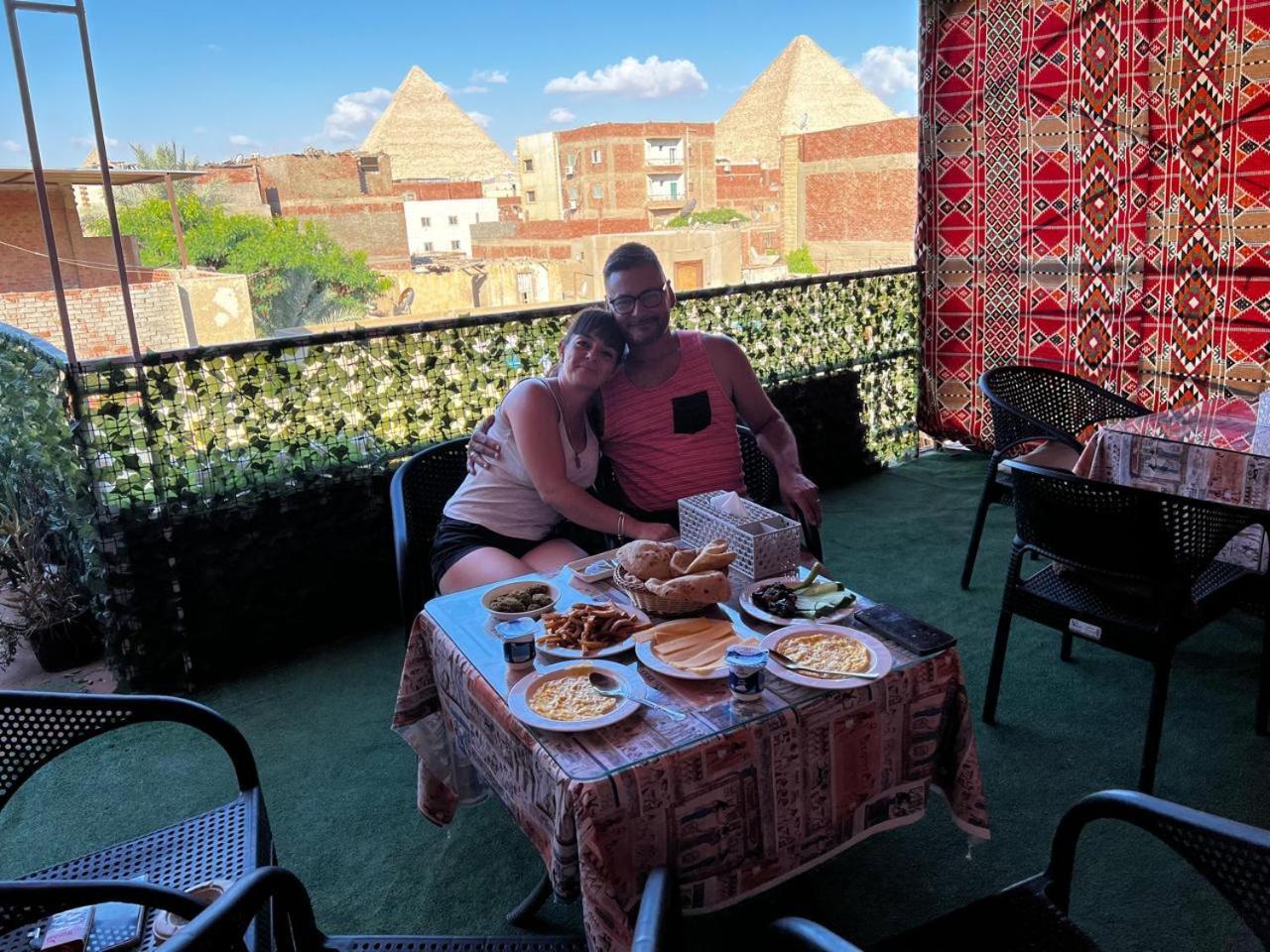 Jana Pyramids View In 3 Bed and Breakfast Kafret el-Gabal Exteriör bild