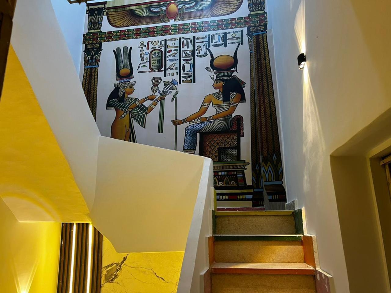 Jana Pyramids View In 3 Bed and Breakfast Kafret el-Gabal Exteriör bild