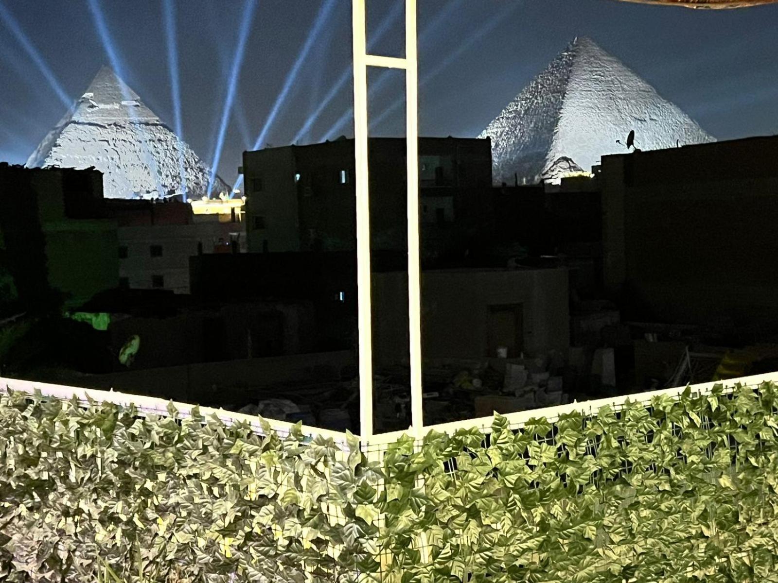 Jana Pyramids View In 3 Bed and Breakfast Kafret el-Gabal Exteriör bild